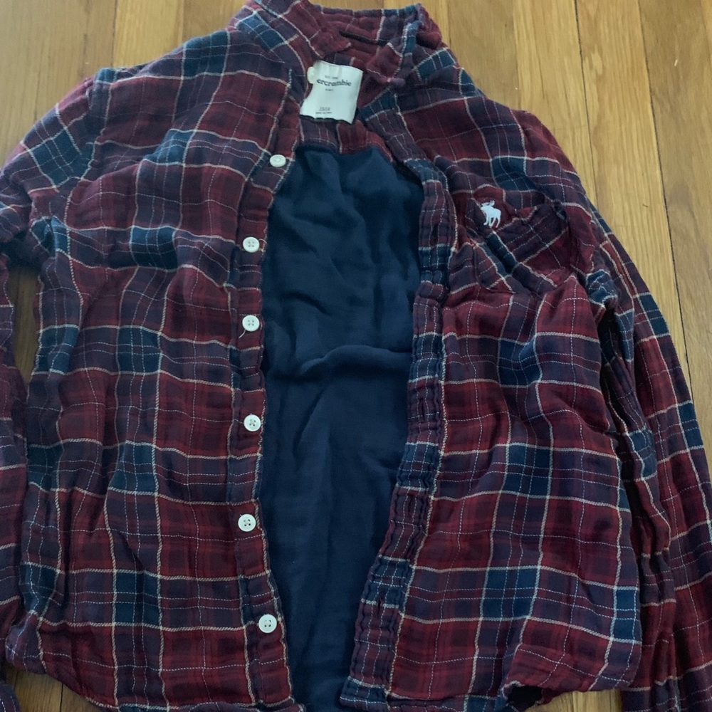 Abercrombie boys dress shirt